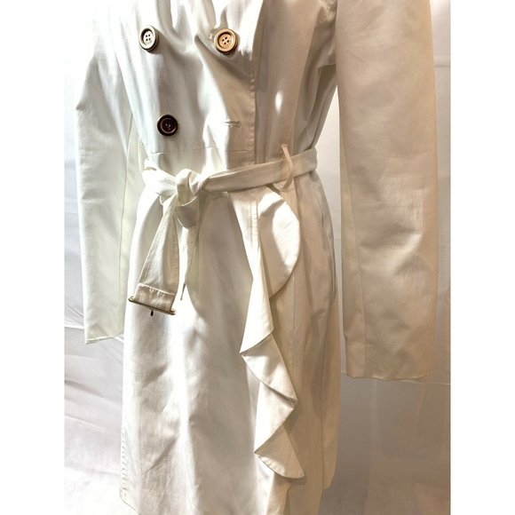 Guess Raincoat Size Large White Color For Women - Picture 7 of 10